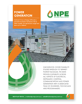 POWER GENERATION BROCHURE DOWNLOAD 